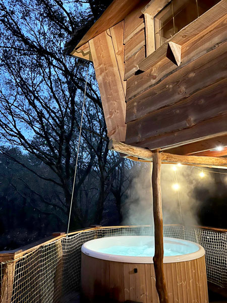 Cabane baxe bain nuit