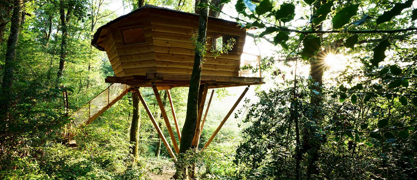 Cabanes dans les arbres Pays Basque