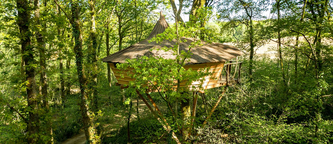 Cabanes dans les arbres Pays Basque